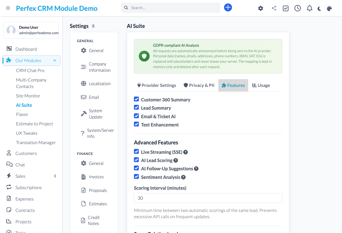 Install Add-On Modules